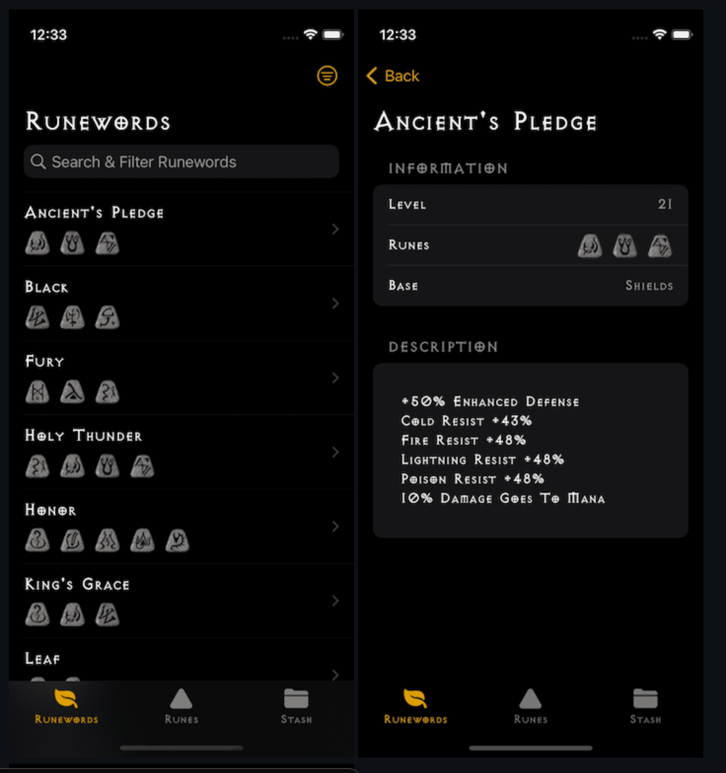 RunewordApp